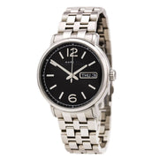  Shop Authentic Marc Jacobs Fergus Black Dial Silver Steel Strap Watch for Men - MBM5075 - Luxxuri