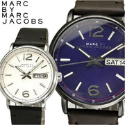  Shop Authentic Marc Jacobs Fergus White Dial Black Leather Strap Watch for Men - MBM5076 - Luxxuri