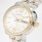  Shop Authentic Marc Jacobs Fergus White Dial Two Tone Steel Strap Watch for Men - MBM5079 - Luxxuri