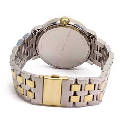  Shop Authentic Marc Jacobs Fergus White Dial Two Tone Steel Strap Watch for Men - MBM5079 - Luxxuri