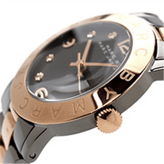  Shop Authentic Marc Jacobs Amy Grey Dial Two Tone Steel Strap Watch for Women - MBM8597 - Luxxuri