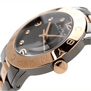  Shop Authentic Marc Jacobs Amy Grey Dial Two Tone Steel Strap Watch for Women - MBM8597 - Luxxuri