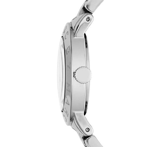  Shop Authentic Marc Jacobs Amy Analog Mother of Pearl Grey Dial Silver Steel Strap Watch for Women - MBM8608 - Luxxuri