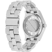  Shop Authentic Marc Jacobs Henry Skeleton Silver Dial Silver Steel Strap Watch for Women - MBM3262 - Luxxuri