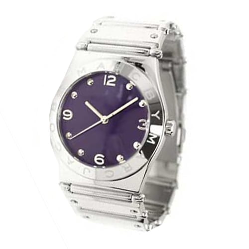  Shop Authentic Marc Jacobs Purple Dial Silver Steel Strap Watch for Women - MBM3032 - Luxxuri