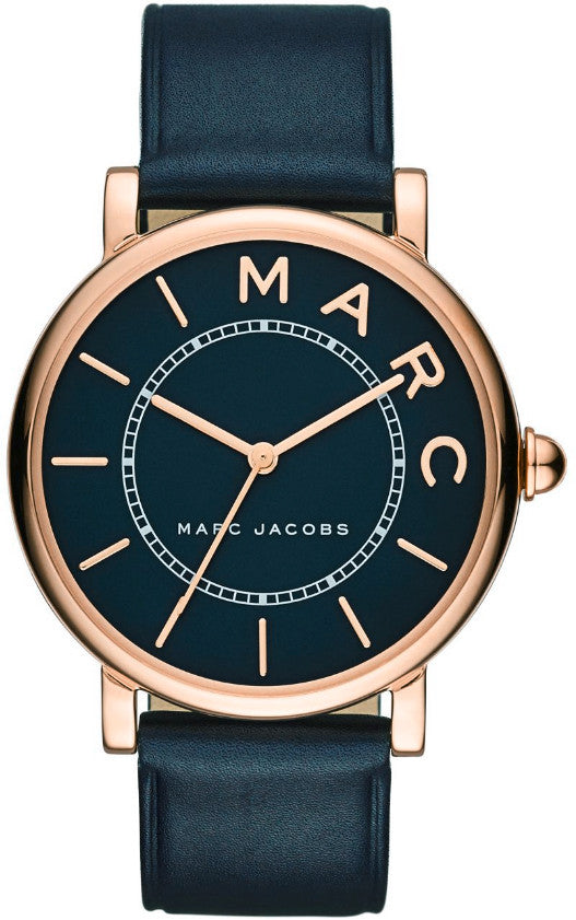  Shop Authentic Marc Jacobs Roxy Navy Blue Dial Blue Leather Strap Watch for Women - MJ1534 - Luxxuri