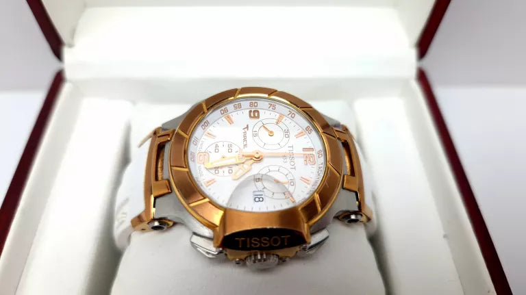  Shop Authentic Tissot T Race Chronograph White Dial White Rubber Strap Watch for Women - T048.217.27.017.00 - Luxxuri
