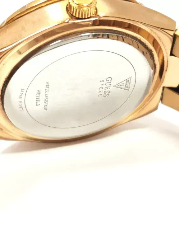  Shop Authentic Guess Viva Diamonds White Dial Rose Gold Steel Strap Watch for Women - W0111L3 - Luxxuri