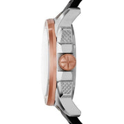  Shop Authentic Fossil Modern Machine Automatic Skeleton Dial Black Leather Strap Watch for Men - ME3082 - Luxxuri