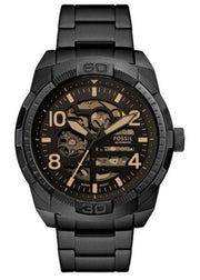  Shop Authentic Fossil Bronson Chronograph Black Dial Black Steel Strap Watch for Men - FS5876 - Luxxuri