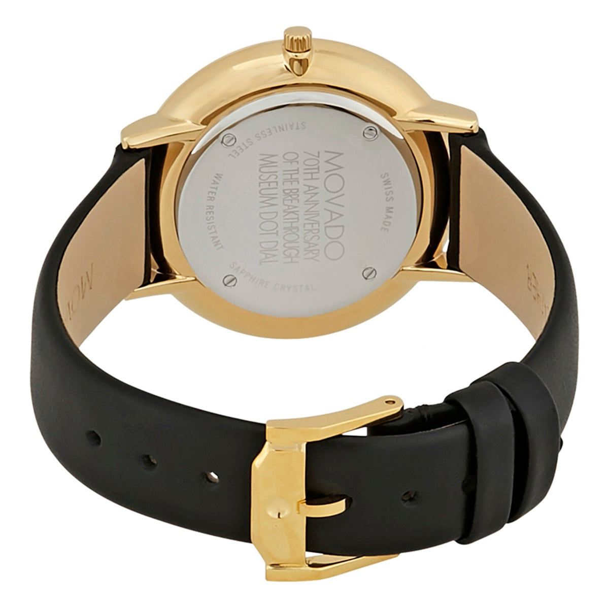  Shop Authentic Movado 70th Anniversary Special Edition Black Dial 35mm Watch For Women - 0607137 - Luxxuri