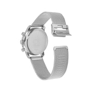  Shop Authentic Calvin Klein City Chronograph White Dial Silver Mesh Bracelet Watch for Men - K2G27126 - Luxxuri