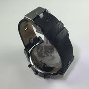  Shop Authentic Diesel Mr Daddy 2.0 Black Dial Black Leather Strap Watch For Men - DZ7348 - Luxxuri