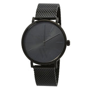  Shop Authentic Michael Kors Auden Three-Hand Black Dial Black Mesh Strap Watch for Men - MK7152 - Luxxuri