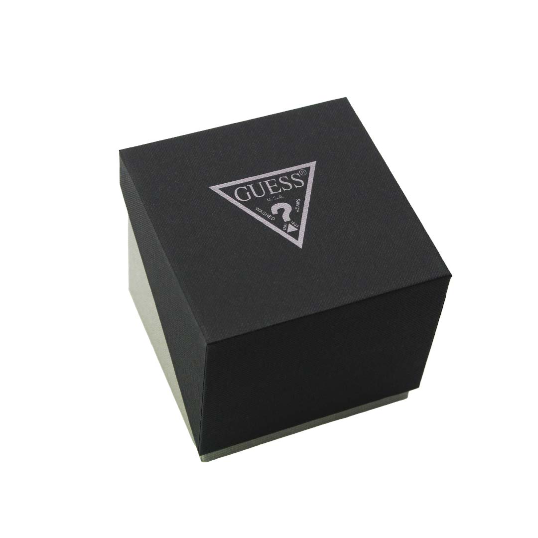  Shop Authentic Guess Axel Multifunction Black Dial Black Steel Strap Watch For Men - GW0488G3 - Luxxuri
