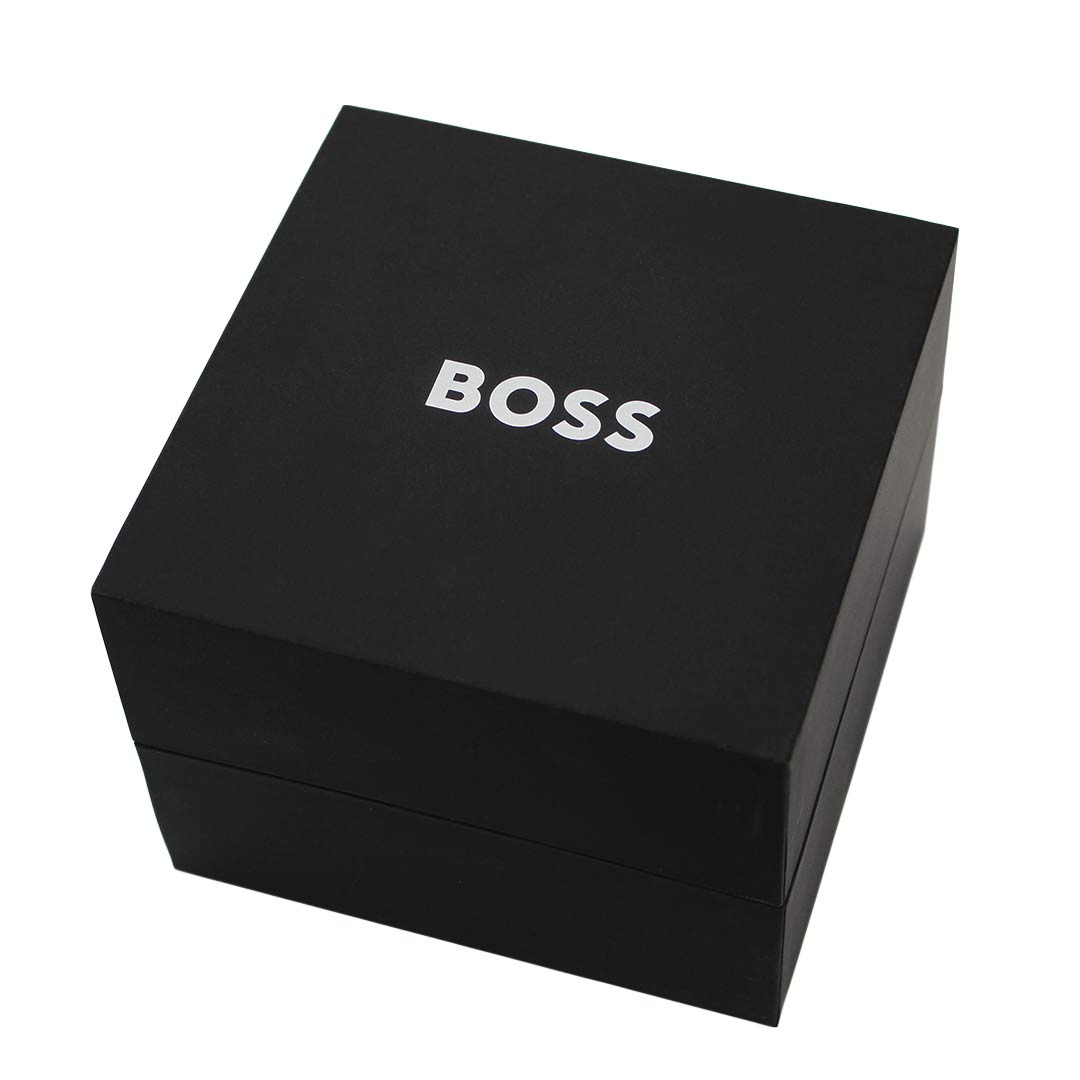  Shop Authentic Hugo Boss Trace Chronograph Quartz Blue Dial Silver Steel Strap Watch For Men - 1514007 - Luxxuri