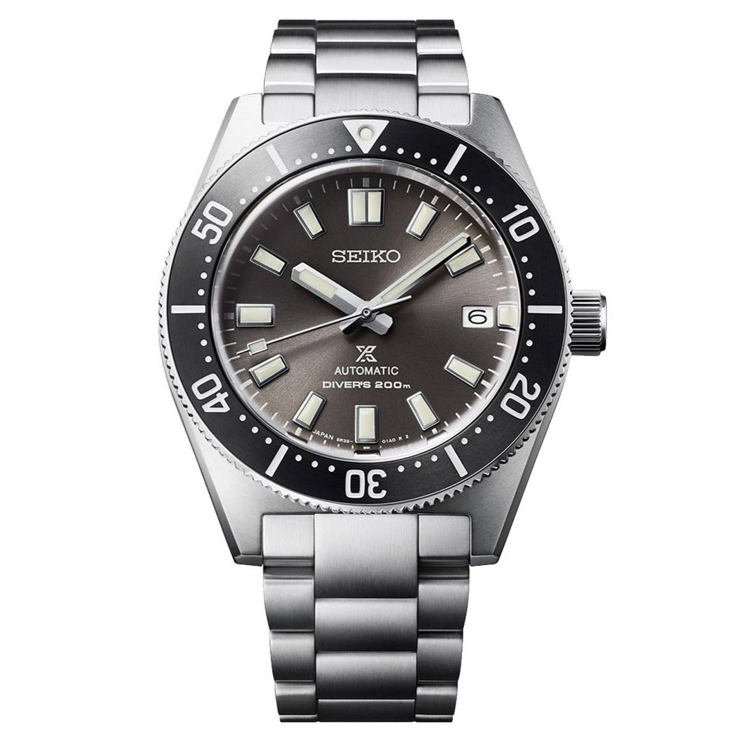  Shop Authentic Seiko Prospex 1965 Modern Re Interpretation Automatic Black Dial Silver Steel Strap Watch For Men - SPB143J1 - Luxxuri