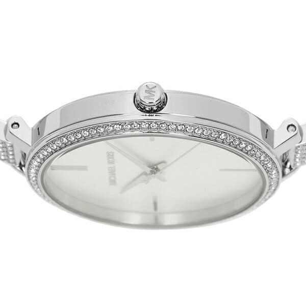  Shop Authentic Michael Kors Jaryn Quartz Silver Dial Silver Steel Strap Watch For Women - MK3783 - Luxxuri