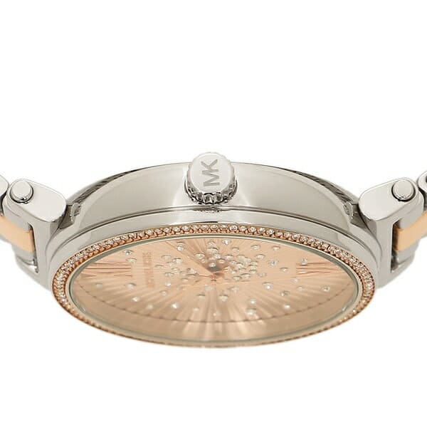  Shop Authentic Michael Kors Sofie Quartz Rose Gold Dial Two Tone Steel Strap Watch For Women - MK3972 - Luxxuri