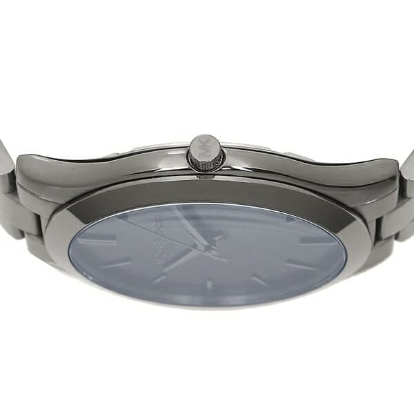  Shop Authentic Michael Kors Slim Runway Blue Dial Grey Steel Strap Watch For Men - MK8584 - Luxxuri