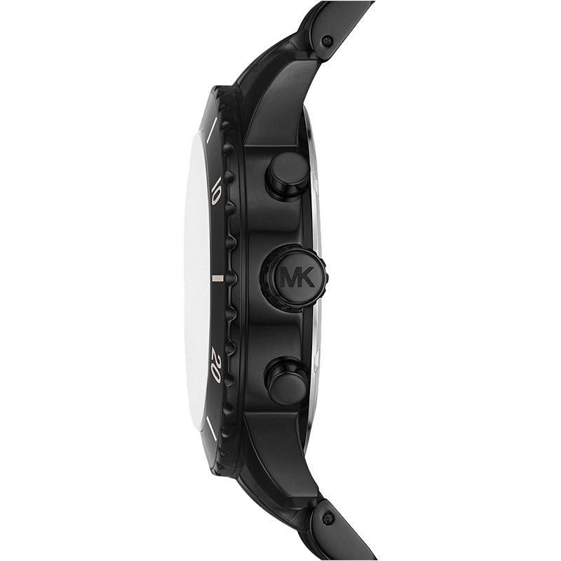  Shop Authentic Michael Kors Cunningham Chronograph Black Dial Black Steel Strap Watch For Men - MK8965 - Luxxuri
