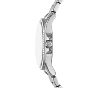  Shop Authentic Michael Kors Kacie Three-Hand Gold Dial Silver Steel Strap Watch for Women - MK4854 - Luxxuri