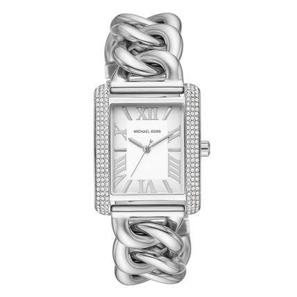  Shop Authentic Michael Kors Emery Three Hand White Dial Silver Steel Strap Watch For Women - MK7438 - Luxxuri