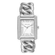  Shop Authentic Michael Kors Emery Three Hand White Dial Silver Steel Strap Watch For Women - MK7438 - Luxxuri