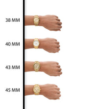  Shop Authentic Michael Kors Lennox Chronograph White Dial Gold Steel Strap Watch For Men - MK9120 - Luxxuri