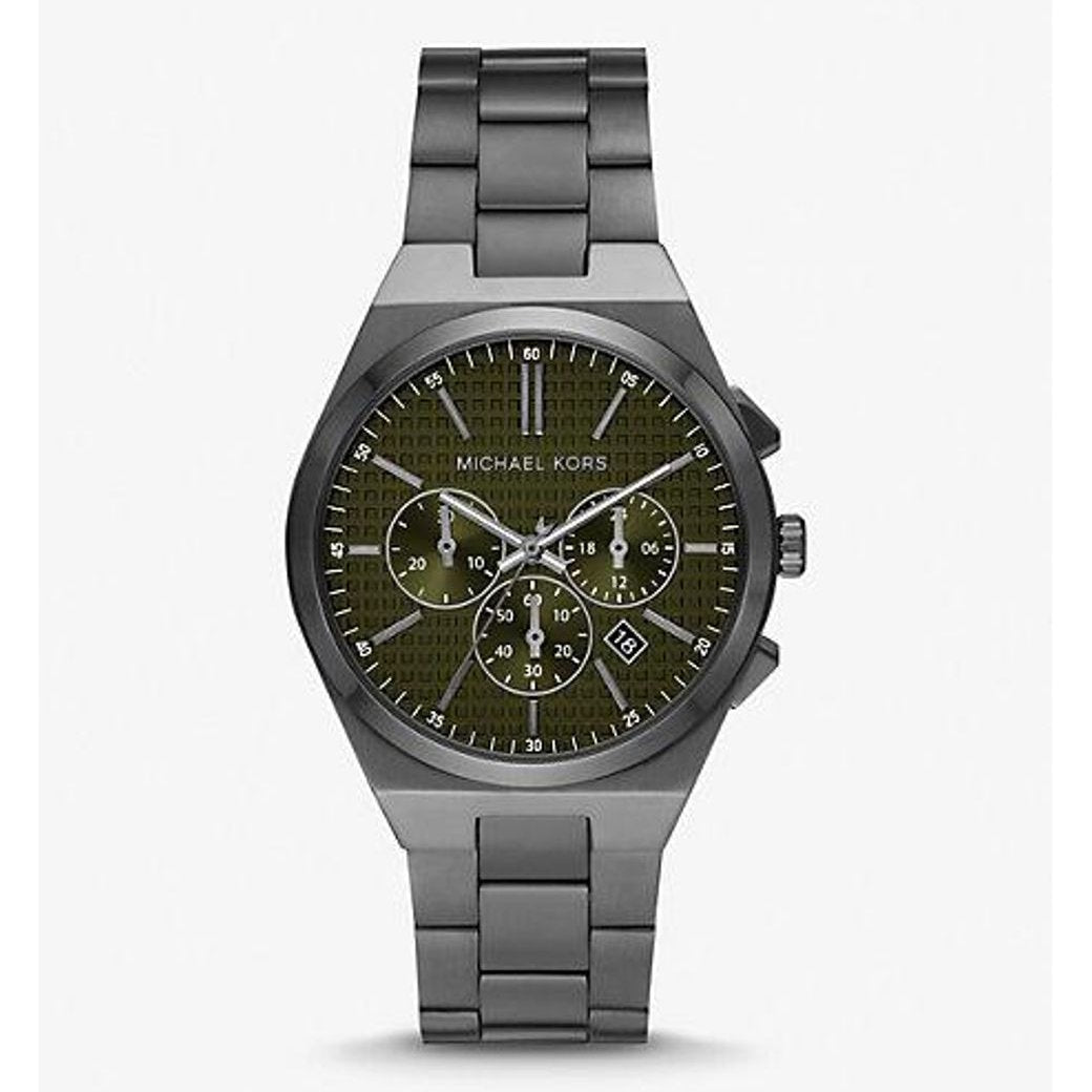  Shop Authentic Michael Kors Lennox Chronograph Black Dial Black Steel Strap Watch For Men - MK9146 - Luxxuri