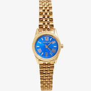  Shop Authentic Michael Kors Lexington Quartz Blue Dial Rose Gold Steel Strap Watch For Women - MK3272 - Luxxuri