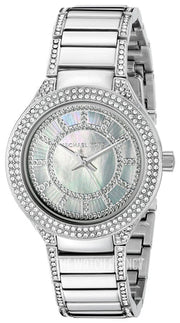  Shop Authentic Michael Kors Kerry Mother of Pearl Dial Silver Strap Watch for Women - MK3480 - Luxxuri