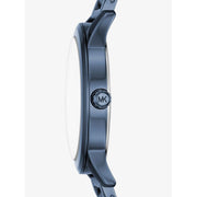  Shop Authentic Michael Kors Hartman Quartz Blue Dial Blue Steel Strap Watch For Women - MK3509 - Luxxuri