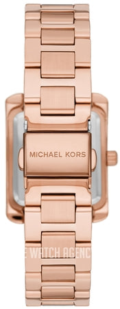  Shop Authentic Michael Kors Emery Three-Hand Crystals Silver Dial Rose Gold Steel Strap Watch for Women - MK4641 - Luxxuri