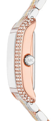  Shop Authentic Michael Kors Emery Three-Hand White Dial Two Tone Steel Strap Watch for Women - MK4744 - Luxxuri