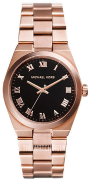  Shop Authentic Michael Kors Channing Black Dial Rose Gold Steel Strap Watch For Women - MK5937 - Luxxuri