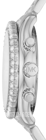  Shop Authentic Michael Kors Layton Chronograph Silver Dial Silver Steel Strap Watch For Women - MK6976 - Luxxuri