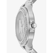  Shop Authentic Michael Kors Lennox Quartz Silver Dial Silver Steel Strap Watch For Women - MK7234 - Luxxuri