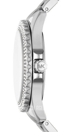  Shop Authentic Michael Kors Everest Three hand Silver Dial Silver Steel Strap Watch For Women - MK7403 - Luxxuri