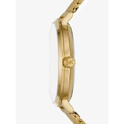  Shop Authentic Michael Kors Irving Quartz Gold Dial Gold Mesh Strap Watch For Men - MK8741 - Luxxuri