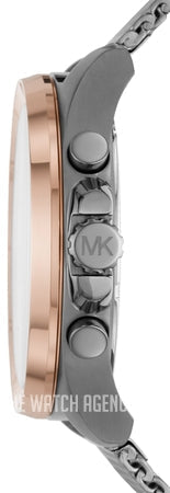  Shop Authentic Michael Kors Brecken Chronograph Grey Dial Silver Mesh Strap Watch For Men - MK8868 - Luxxuri