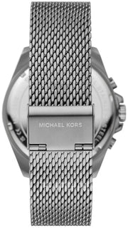  Shop Authentic Michael Kors Brecken Chronograph Grey Dial Silver Mesh Strap Watch For Men - MK8868 - Luxxuri