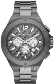  Shop Authentic Michael Kors Lennox Chronograph Quartz Grey Dial Grey Steel Strap Watch For Men - MK9102 - Luxxuri