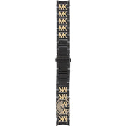  Shop Authentic Michael Kors Wren Chronograph Black Dial Two Tone Steel Strap Watch for Women - MK6978 - Luxxuri