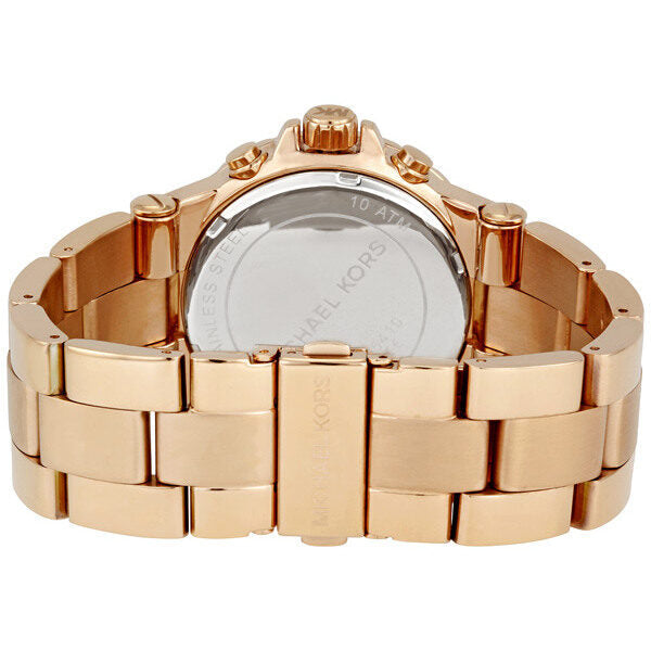  Shop Authentic Michael Kors Bel Aire Blue Dial Rose Gold Steel Strap Watch for Women - MK5410 - Luxxuri
