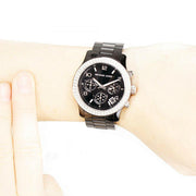  Shop Authentic Michael Kors Runway Black Dial Black Steel Strap Watch for Women - MK5190 - Luxxuri