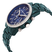  Shop Authentic Michael Kors Bradshaw Chronograph Blue Dial Blue Steel Strap Watch For Men - MK6722 - Luxxuri