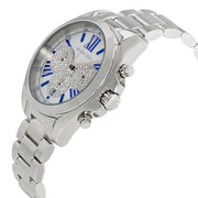  Shop Authentic Michael Kors Bradshaw Quartz Silver Dial Silver Steel Strap Watch For Women - MK6320 - Luxxuri