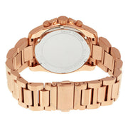  Shop Authentic Michael Kors Brecken Chronograph Quartz Rose Gold Dial Rose Gold Steel Strap Watch For Women - MK6367 - Luxxuri
