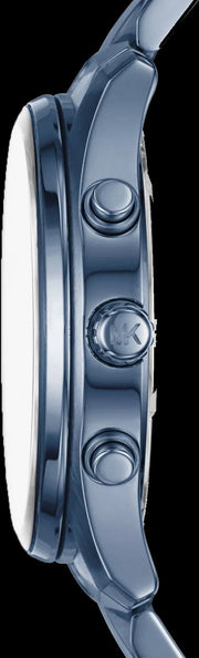  Shop Authentic Michael Kors Briar Blue Dial Blue Steel Strap Watch For Women - MK6468 - Luxxuri